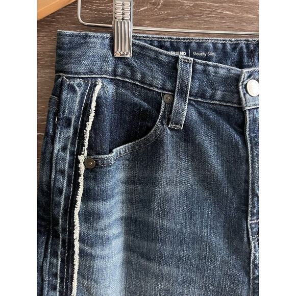 AG Jeans Women 26 Slim Ex Boyfriend Adriano Goldschmied Slouchy - Picture 2 of 9